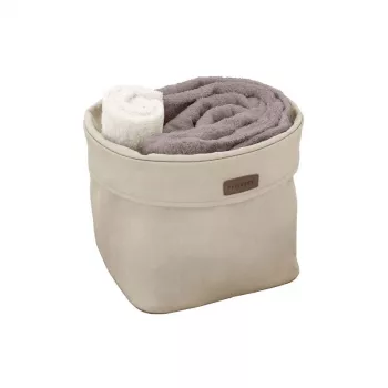 ORDINETT Fabric Box L 28x28x23cm Ego Ecru
