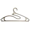 ORDINETT Clothes Hangers 5 Pieces Plastic 5-in-1 Collection 42cm Light Grey