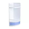 TATAY Corner Shelf with Drawer in Crystal Blue | Wall-Mounted Bathroom Storage