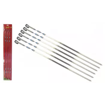 ASI COLLECTION Skewer Set 6 Pcs. / 60 cm / 1.5 mm