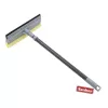 SAUBER Mini Window Brush with Telescopic Handle | Microfibre & Squeegee on Both Sides