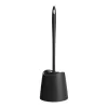TATAY WC Standard Toilet Brush & Holder Set, Black
