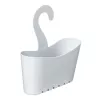 TATAY Hanging Multifunctional Bathroom Shelf 25x9x28 cm White