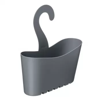 TATAY Hanging Multifunctional Bathroom Shelf 25x9x28 cm Grey