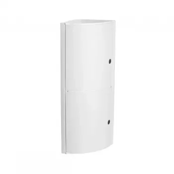 TATAY Corner Bathroom Cabinet White