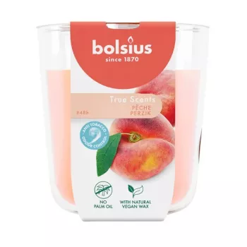 BOLSIUS True Scents Scented Candle in Glass Peach Ø97x85mm