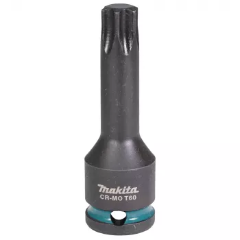 Makita Impact Black 1/2 inch Torx Socket T60, 78 mm E-19853