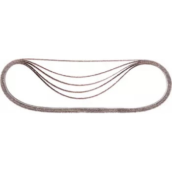 Makita P-43343 Sanding Belt Set, 80 Grit, 533 mm x 13 mm, 5 Pieces