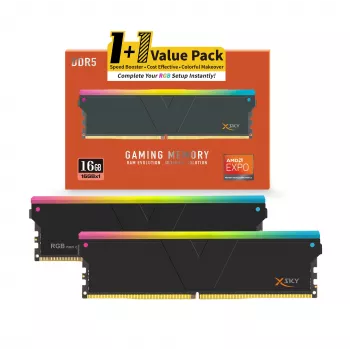 V-Color Manta XSky RGB 16GB DDR5-6000 CL30 EXPO memory module, black