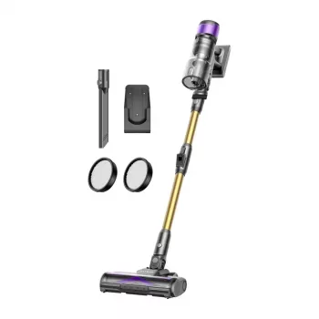 ULTENIC U20 Cordless Battery Vacuum Cleaner, 30 kPa Suction Power, 50 min Runtime, LED Display, HEPA Filtration, Anti-Tangle Brush, Convertible to Handheld Vacuum Cleaner