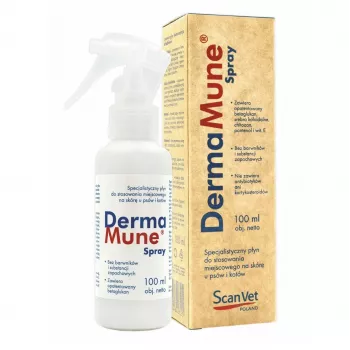 Scanvet Dermamune 100 ml spray bottle