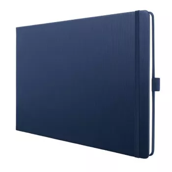 SIGEL Conceptum Notebook A4 Landscape Blank Dark Blue Hardcover 132 Pages CO202