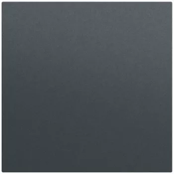 Gira Blind Cover with Support Ring System 70 Anthracite 26873