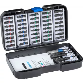 GEDORE Bit Set 666-045, 45-Piece (3459519)