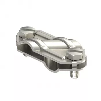 OBO BETTERMANN Cross Connector 250 V4A 8-10mm Stainless Steel Lightning Protection 5312925