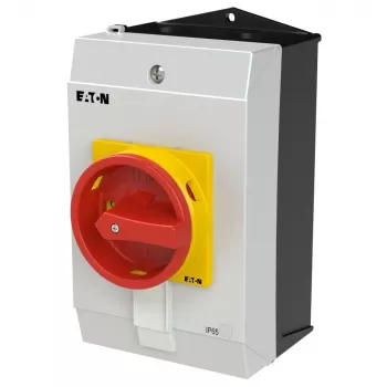 Eaton P1-25/I2H/SVB/N 3-Pole Main Switch 25A Front Mounting White 227860