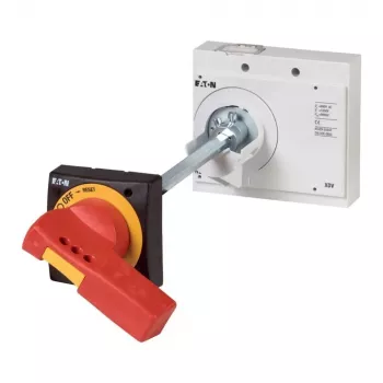 Eaton NZM3-XTVDVR 260182 Door Coupling Rotary Handle, Red/Yellow