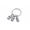 Troika KR17-18/MA Silver Keyring Made of Cast Aluminium with Figure
