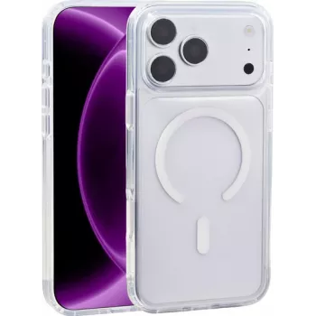 Renkforce iPhone 18 Pro Max Back Cover Transparent MagSafe-Compatible RF-7576224