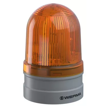 Werma Midi TwinFLASH 115-230VAC Yellow Flashing Light 261.320.60