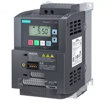 Siemens SINAMICS G120C Compact Inverter 1.1 kW with Integrated Filter, 3 AC 380-480 V, IP20, FSAA 6SL32105BB211BV1