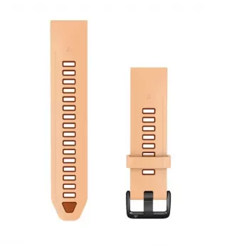 Garmin QuickFit 20 mm Silicone Band for Smartwatch – Pink / Autumn Orange 010-14506-03
