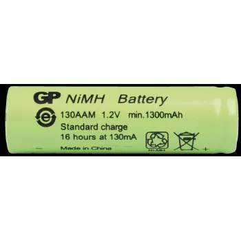GP Batteries NH GP 130AAM NiMH AA battery 1300 mAh 1-Pack