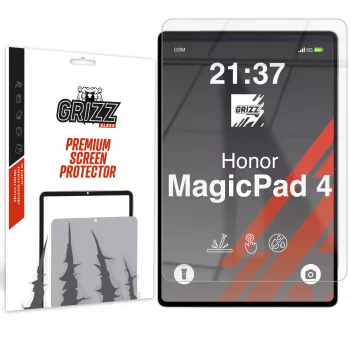 GrizzGlass HybridGlass screen protector for Honor MagicPad 4 – 11.5 inch – 7H hybrid glass – ultra clear – bubble-free