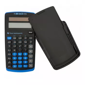 Texas Instruments TI-30 ECO RS Scientific Calculator Black/Blue