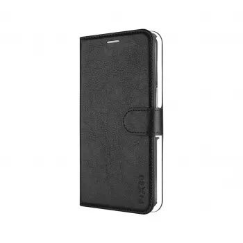 Fixed Opus Book Case for Xiaomi Redmi Note 15 Pro 5G - Leather, Black