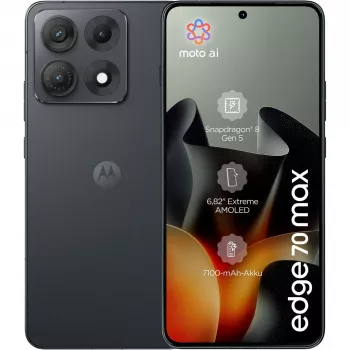 Motorola edge 70 max Smartphone 256 GB, PANTONE dark shadow