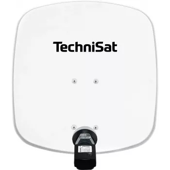 TechniSat Satellite Dish with LNB, 45 cm Dish, Aluminium, Single LNB (1745/8195)