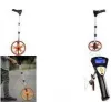 Bradas Digital Measuring Wheel with Telescopic Handle and Carry Bag, 318 mm Wheel, Illuminated LCD, DIY-MW10-D/CB