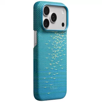 PITAKA Edge Case MagSafe for iPhone 18 Pro / 17 Pro - Lucid Blue