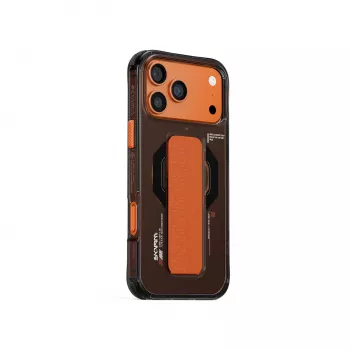 Skinarma Haxa Case for iPhone 17 Pro Max Magnetic Charging + Grip Stand Graphite