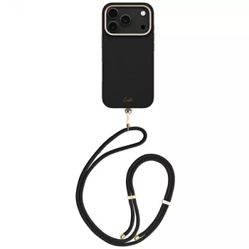 UNIQ Coehl Mirelle Magnetic Charging Case for iPhone 17 Pro, Ebony