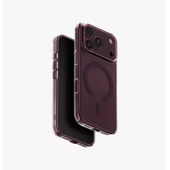 UNIQ Airsuit MagClick Charging Case for iPhone 18 Pro / 17 Pro – Burgundy