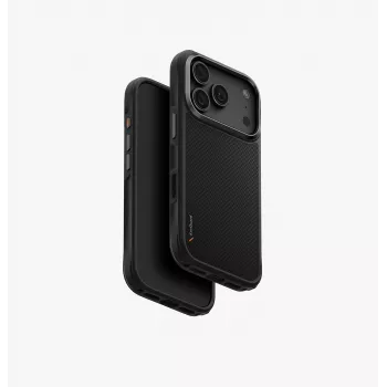 UNIQ Keva MagClick Charging Case for iPhone 18 Pro / 17 Pro, Black