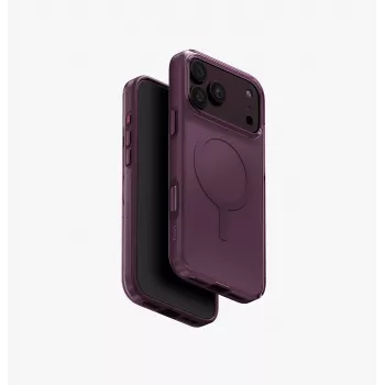 UNIQ Clario Magclick Charging Eco Case for iPhone 18 Pro Max / 17 Pro Max – Purple