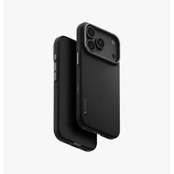 UNIQ Keva EDGE MagClick Charging Case for iPhone 18 Pro / 17 Pro – Black
