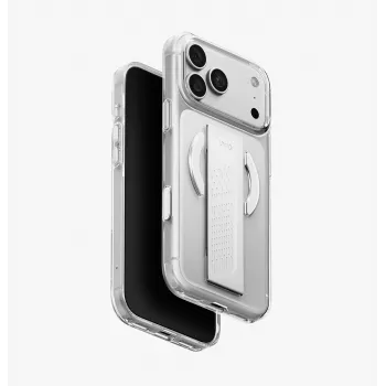 UNIQ Heldro Air MagClick Charging Case for iPhone 18 Pro Max / 17 Pro Max – Transparent