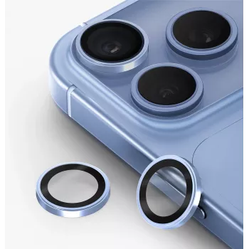 UNIQ Optix Prime Camera Lens Protector for iPhone 18 Pro / iPhone 18 Pro Max – Glacier Chrome with Applicator