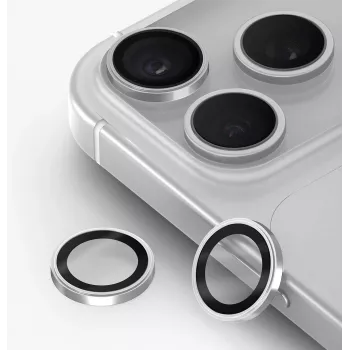 UNIQ Optix Prime Camera Lens Protector for iPhone 18 Pro / iPhone 18 Pro Max – Silver with Applicator