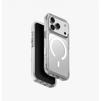 UNIQ Combat MagClick Charging Case for iPhone 18 Pro / 17 Pro - White