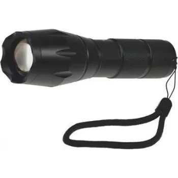 ChiliTec LED Torch Zoom 10W, 3x AAA, Black 22106