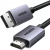 UGREEN HDMI to DisplayPort Active Converter Cable 4K 30Hz 3m Black