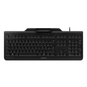 Cherry SMART BOARD 1150 Wired Keyboard with Smart Card Reader, USB, German Layout (QWERTZ), Black