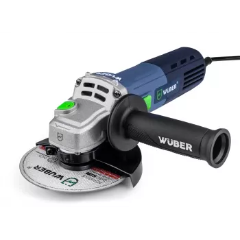 Wuber W27477 Angle Grinder, 125 mm, 850 W, with 10 Discs
