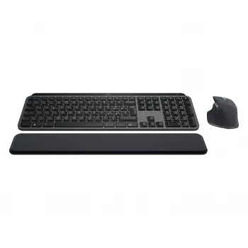 Logitech MX Keys S Combo Wireless Keyboard and Mouse Set, Italian Layout, Graphite