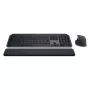 Logitech MX Keys S Combo Wireless Keyboard and Mouse Set, Italian Layout, Graphite